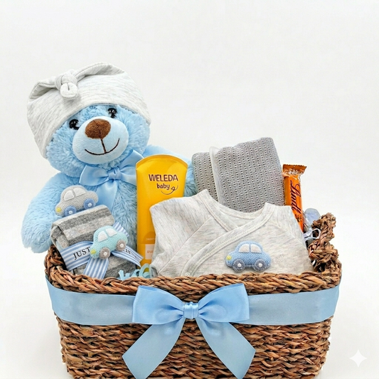 Babypresent – presentkorg till nyfödda och nyblivna föräldrar