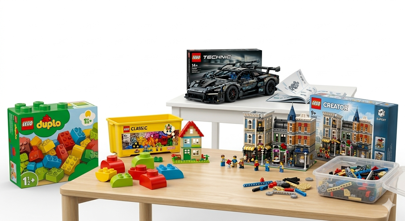 Tillägg till din presentkorg: Lego Games (Ålder 1–15 år)